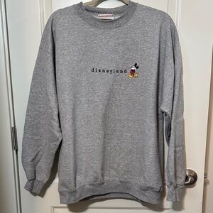 Disneyland 80s Vintage Official Crewneck Sweatshirt, RN# 70361 MADE IN THE USA